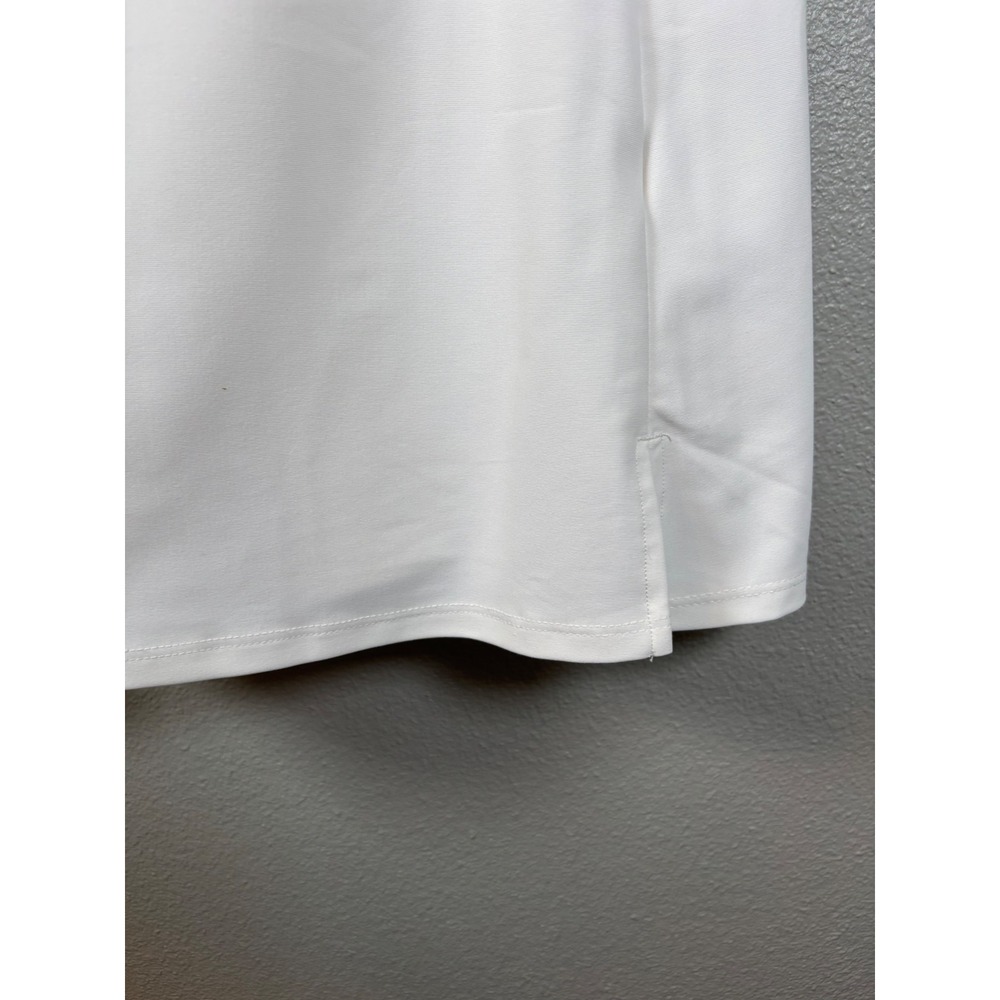 Old Navy Active Powersoft White Sleeveless Mini Dress Go-Dry Size M Graduation - Picture 2 of 8